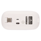 Punta Flyer White Wireless Mouse | 2.4GHz USB | 1200 DPI Optical Sensor | Plug & Play | Ergonomic Design | White