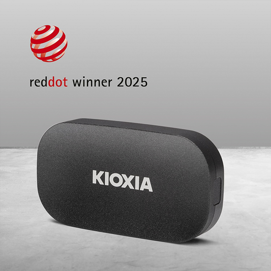KIOXIA Exceria Plus G2 1 TB Portable SSD – USB-C / USB 3.2 Gen2 External SSD Up to 1050 MB/s ReadCompact Aluminium Body