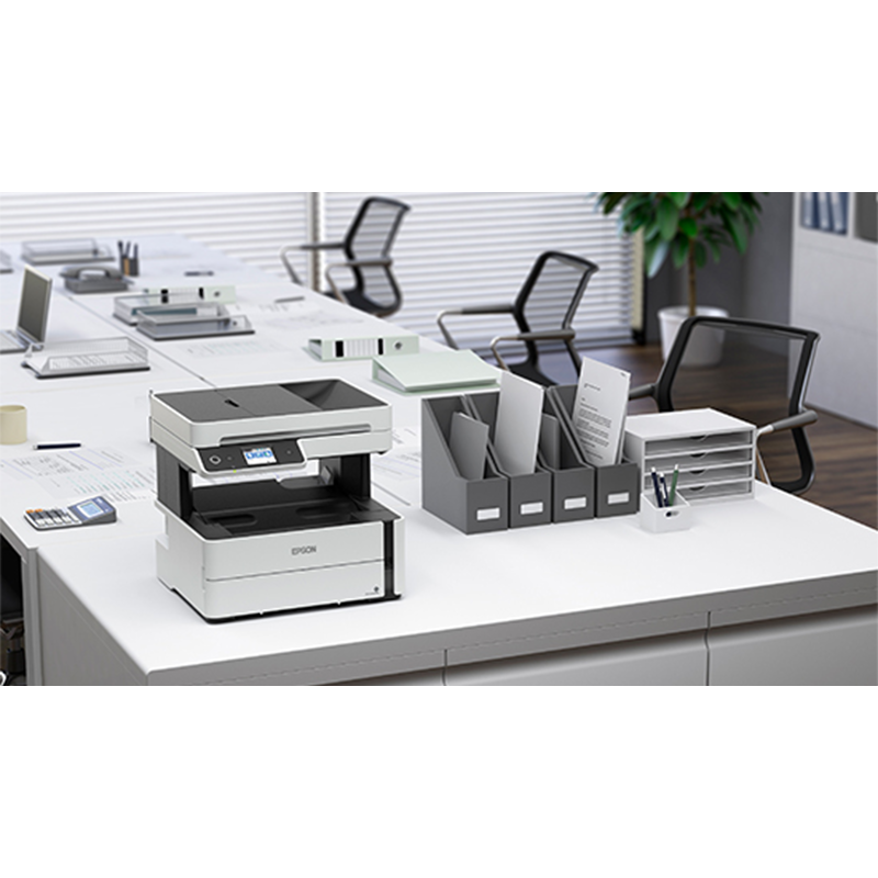 Epson EcoTank M3140 Monochrome All-in-One Ink Tank Printer – Print | Scan | Copy | ADF | Auto Duplex | Wi-Fi | Wi-Fi Direct | Ethernet | USB | High Yield Low Cost Printing