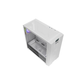 daWg X Series 678 Computer Case (White) | Mid Tower PC Cabinet | Micro-ATX & Mini-ITX Compatible | Durable Metal Chassis | Home, Office & Gaming PC Build