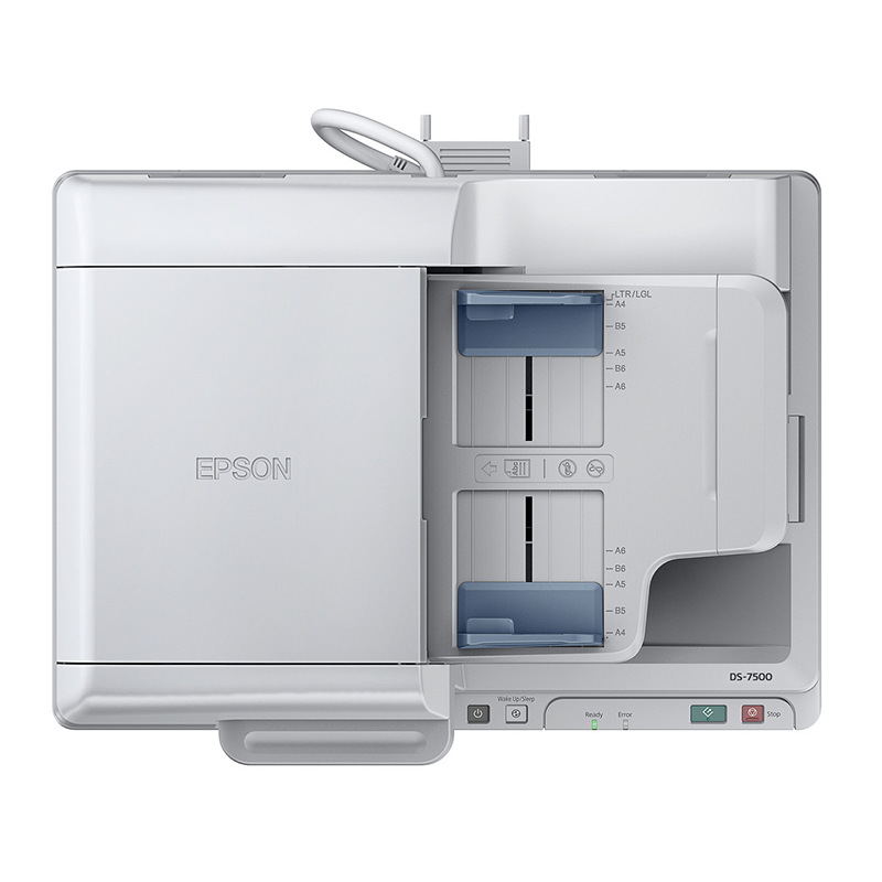 Epson DS-7500 Professional A4 Document Scanner – High-Speed Flatbed & ADF Scanner | Duplex Scanning | USB Connectivity | Business & Office Document Management Solution