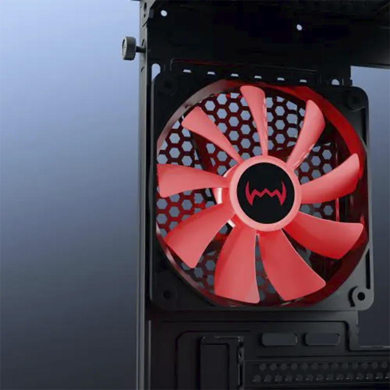 daWg W-V Series 240 Computer Case (Black) | Mid Tower PC Cabinet | Micro-ATX & Mini-ITX Compatible | Durable Metal Chassis | Home, Office & Gaming PC Build