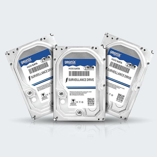Geonix RF 1TB AV HDD | 3.5” SATA Internal Hard Drive | Surveillance Storage | Direct Vendor Warranty