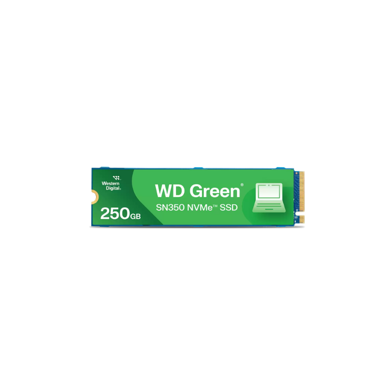 WD Green SN350 500GB M.2 NVMe PCIe SSD | Fast NVMe Performance| Reliable 3D NAND Flash| Energy-Efficient Design|Shock-Resistant|Wide Compatibility for Laptops & Desktops| Perfect Storage Upgrade for Smooth Everyday Computing