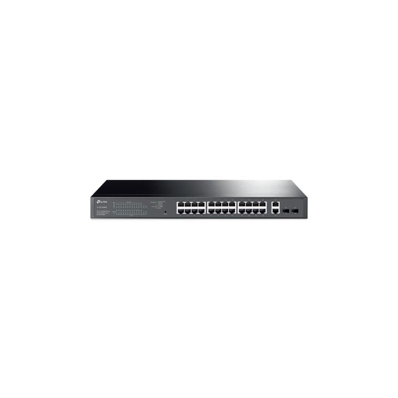 TP‑Link TL‑SG1428PE 28-Port Gigabit Easy Smart PoE+ Switch – 24 PoE+ Ports, 2×1G Copper + 2×1G SFP, 250W, SMB & Office Networking”