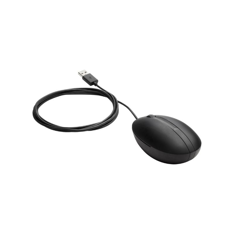 HP Wired 320M Mouse-A/P | Ergonomic Design for Comfort Use | High-Precision Optical Tracking | USB Plug & Play Connectivity | Smooth Cursor Control | Durable Everyday Office Mouse