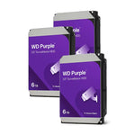 Western Digital WD Purple 6TB SATA Internal Hard Drive | 3.5″ Surveillance HDD for CCTV/DVR/NVR
