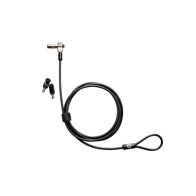 HP Nano Keyed Cable Lock | Secure Anti-Theft Laptop Lock | Durable Steel Cable Protection | Universal Nano Security Slot Compatibility | Portable Travel Safety Lock | Reliable Device Security Solution