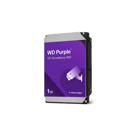 Western Digital WD Purple 1TB SATA Internal Hard Drive | 3.5″ Surveillance HDD for CCTV/DVR/NVR