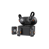 Hollyland LARK M2 Wireless Lavalier Microphone System – Clip-On Mics for Vlogging, Interviews, Live Streaming, and Content Creation