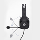 HP H120 Stereo USB Headset| Plug-and-Play USB-A| Built-in Noise-Canceling Mic| Adjustable Head Strap| Padded On Ear Cushions| 360-Degree Bendable Mic| 1-Year Limited Warranty| Black| 9Z4V9AA