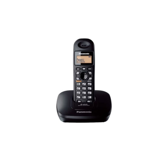 Panasonic KX‑TG3611SX Cordless Landline Phone |2.4 GHz Digital Handset with Caller ID|50-Entry Phonebook|Speakerphone|Backlit LCD| Redial & Rechargeable Battery