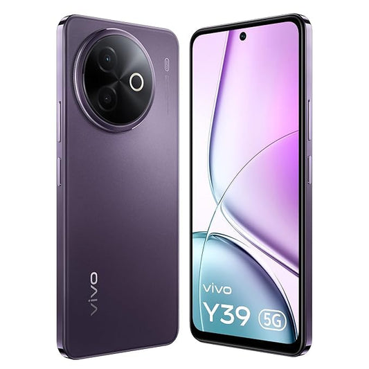 Vivo Y39 5G |8GB RAM, 256GB Storage|6.68" inch Display|50 MP + 2 MP Rear Camera | 8 MP Selfie Camera|6500 Mah battery