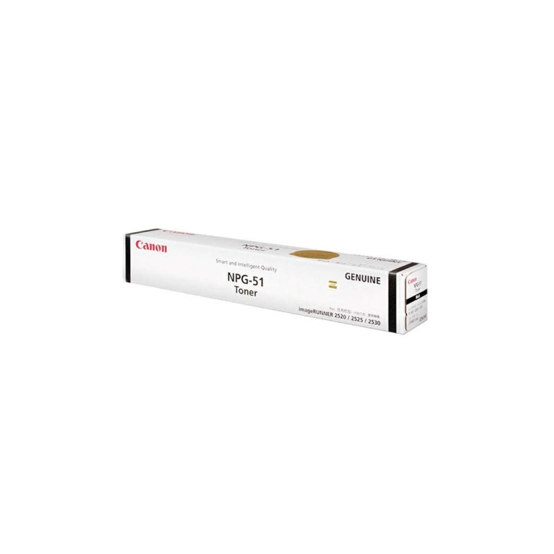 Canon NPG‑51 Black Toner Cartridge – High Yield Original/Compatible Laser Toner for Canon imageRUNNER iR2520, iR2525, iR2530 Printers – Crisp, Professional Black Prints for Office & Business Use”