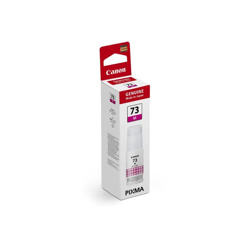 Canon GI-73 Magenta Ink Bottle |60 ml |Original Dye-Based Ink for Canon PIXMA G Series Printers| High-Yield| Fade-Resistant| Spill-Resistant Design