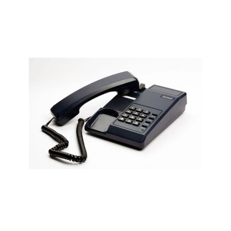 Beetel C11 Corded Landline Telephone – Reliable Home & Office Phone with LED Indicator| Redial & Mute Functions| Black