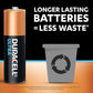 Duracell Ultra AA Alkaline Battery Long Lasting Reliable Power for Wireless Controllers Digital Cameras Flashlights Toys Clocks and Everyday Electronics