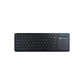 Portronics POR‑1841 Bubble Pro | Wireless Keyboard with Built-in Touchpad & Gesture Control | Smooth Navigation for Windows & Mac | Sleek, Portable Design for Home & Office