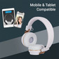 Zebronics Zeb-Storm On Ear Wired Headphone with 3.5mm Jack| Built in Microphone for Calling| 1.5 Meter Cable| Soft Ear Cushion| Adjustable Headband| Foldable Ear Cups and Lightweight Design