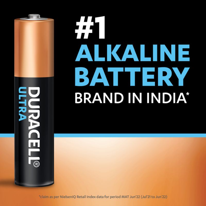 Duracell Ultra AAA Alkaline Battery Long Lasting Reliable Power for Remote Controls Wireless Mice Keyboards Clocks Flashlights Toys and Everyday Electronics