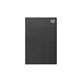 Seagate One Touch 1TB | Portable External Hard Drive | Password Protection | USB 3.0 | Black|STKY1000400