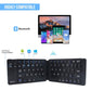 Portronics PRO 973 Chicklet Wireless Keyboard | Slim, Quiet Keys with Multimedia Shortcuts | 2.4 GHz Wireless USB | Compact & Stylish for Windows & Mac