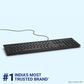 Dell KB216 Wired Multimedia Keyboard| Black| 44.17 x 12.73 x 2.44 cm Dimension| 3 year warranty