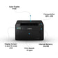 Canon LBP 122DW Monochrome Laser Printer | Wireless WiFi Duplex Printing | Compact Single Function Printer for Home & Office Use