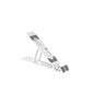Portronics My Buddy K Lite Foldable Laptop Stand | Adjustable| Portable| Ventilated ABS Plastic Stand for Laptops up to 15.6″|Ergonomic Desk & Travel Use| White