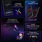 boAt Rockerz 255 ANC| 100HRS Battery| Spatial Audio | Fast Charge(10Mins=24HRS)| 3Mics Aienx| 13Mm Drivers| Power Earbuds| Bluetooth Neckband in Ear Wireless with Mic Earphones