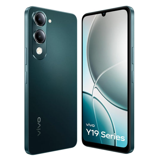 Vivo Y19e |4GB RAM, 64GB Storage|6.74 inches Display| Dual 13MP + 0.08MP Rear Camera | 5MP Selfie Camera|5500 Mah Battery with Charger