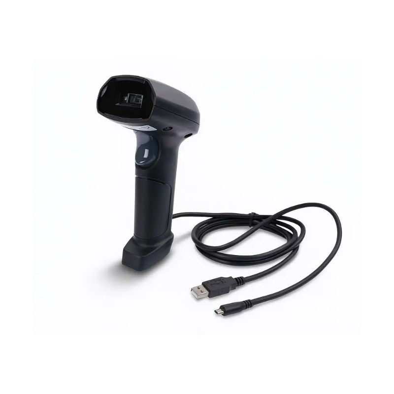TVS 201 G Lite Wired Barcode Scanner – High-Speed 1D Barcode Reader| USB Plug-and-Play|Durable Compact Design| Compatible with Windows| macOS|Linux & POS Systems| Perfect for Retail| Warehouse|and Inventory Management
