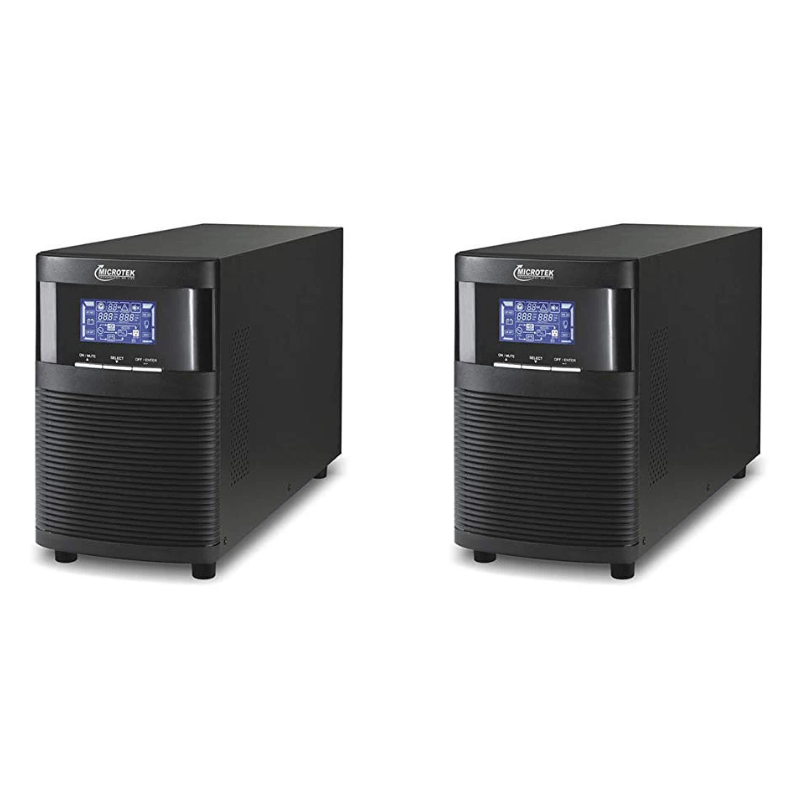 Microtek LCD Solar Management Unit 1230 with DSP Based Pure Sine Wave Technology, Solar Compatible Home UPS with LCD Display