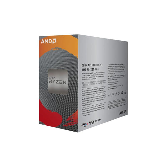 AMD Ryzen 3 3200G with Radeon Vega 8 Graphics | 4 Cores & 4 Threads | Up to 4.0 GHz Turbo | Socket AM4 | 65W TDP | Unlocked for Overclocking | Includes Wraith Stealth Cooler
