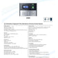 ESSL X990+ID Fingerprint & Card Biometric Attendance Machine – 3″ Color Display Time Attendance & Access Control System for Offices, Schools, and Factories