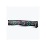 Zebronics Zeb-Wonderbar 10 Convertible 2.0 Speaker | 10W RMS | 2-in-1 Soundbar or Satellite Mode | USB Powered | RGB Lights | 3.5mm AUX Connectivity