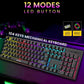 Ant Esports Thunder30 Wired Mechanical RGB Gaming Keyboard & Mouse Combo | 104-Key Mechanical Keyboard | 25-Key Anti-Ghosting | Adjustable DPI Mouse | RGB Backlit | Black"