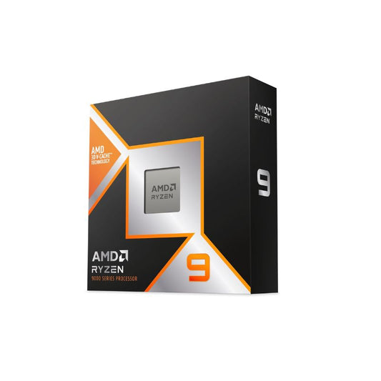AMD Ryzen 9 9950X 3D Desktop Processor | 16-Core / 32|Thread Zen 5 CPU with Massive 3D V-Cache| Up to 5.7 GHz Boost| PCIe 5.0 & DDR5 Support |Ultimate Performance for Gaming| Rendering & Heavy Multitasking