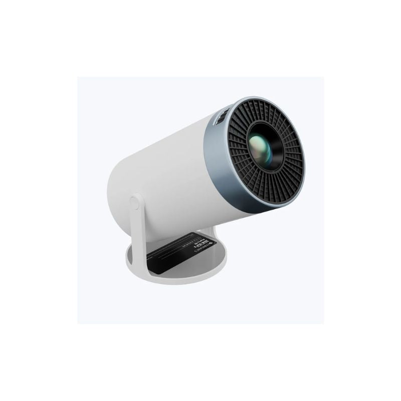 ZEBRONICS PixaPlay 62 Smart LED HD Projector (ZEB‑JLP 3) – Android 11, Wi-Fi, Bluetooth, Screen Mirroring, Built-in Speaker (White + Blue)