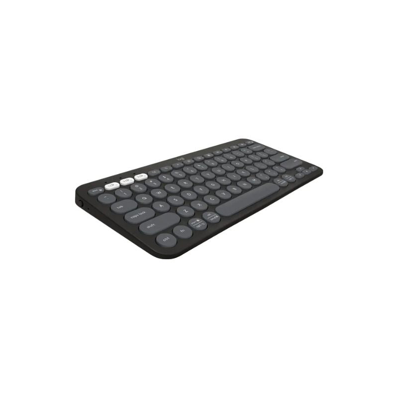 Logitech Pebble Keys 2 K380 Wireless Keyboard & Mouse Combo | Bluetooth & USB Receiver | Silent Typing | Multi-Device Pairing | Slim Portable Design"