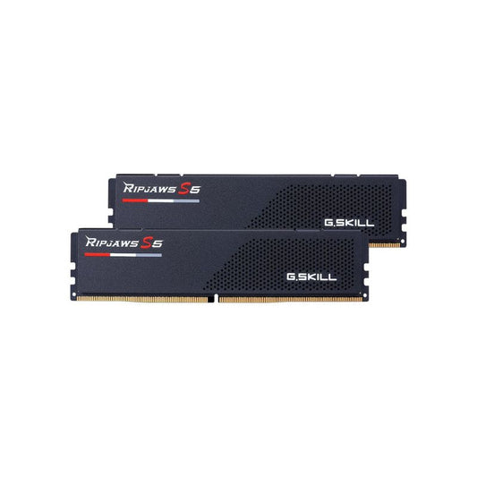 G.SKILL Ripjaws S5 32GB DDR5 | 5200MT/s Desktop Memory | 33mm Ultra Low-Profile Heatspreader | Compatible with Large CPU Coolers & Mini-ITX Builds | High-Speed Single 32GB Stick