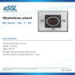 ESSL Square No Touch Exit Button – Touchless Infrared Exit Control Switch for Doors and Access Control Panels