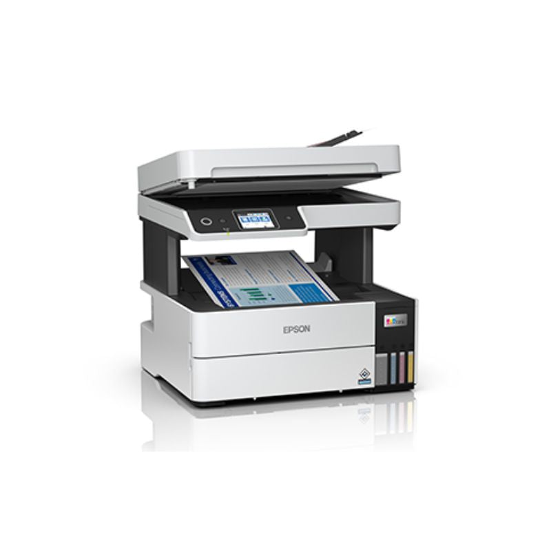 Epson EcoTank L6460 A4 All-in-One Ink Tank Printer | Print, Scan & Copy | PrecisionCore Heat-Free Technology | Auto Duplex | Wi-Fi, Wi-Fi Direct & USB | 6.1″ LCD Touchscreen | Ideal for Home Office & Small Business