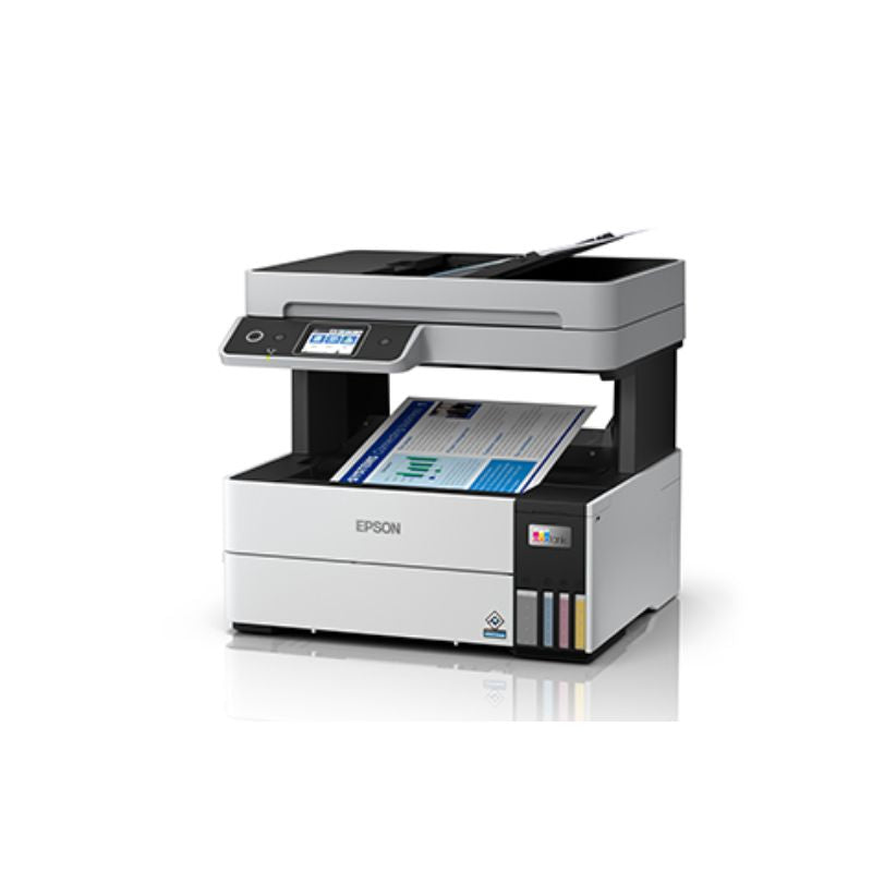 Epson EcoTank L6460 A4 All-in-One Ink Tank Printer | Print, Scan & Copy | PrecisionCore Heat-Free Technology | Auto Duplex | Wi-Fi, Wi-Fi Direct & USB | 6.1″ LCD Touchscreen | Ideal for Home Office & Small Business