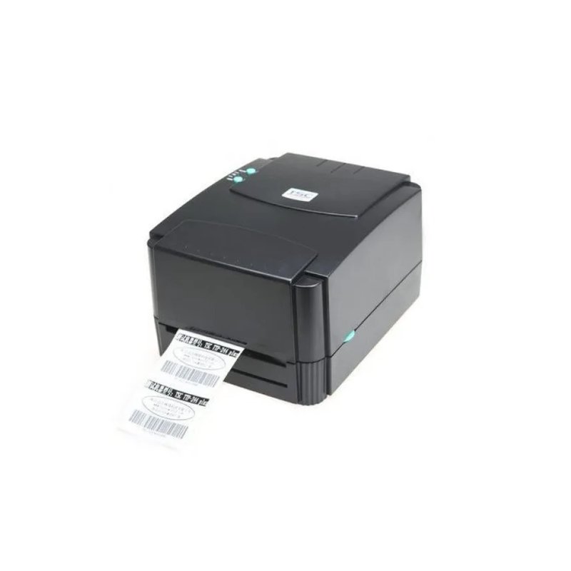 TSC TTP‑244 4-Inch Thermal Transfer & Direct Thermal Barcode Printer – 203 DPI High-Speed|USB Connectivity| Compact Desktop Design for Office| Warehouse & Retail Use