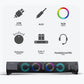Zebronics Zeb-Wonderbar 10 Convertible 2.0 Speaker | 10W RMS | 2-in-1 Soundbar or Satellite Mode | USB Powered | RGB Lights | 3.5mm AUX Connectivity