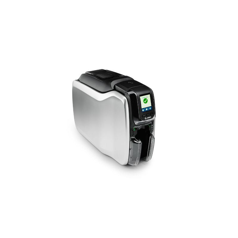 Zebra ZC300 Card Printer – 300 DPI Dye-Sublimation| Single & Dual-Sided Printing USB & Ethernet Connectivity for ID Access| Membership| and Staff Cards