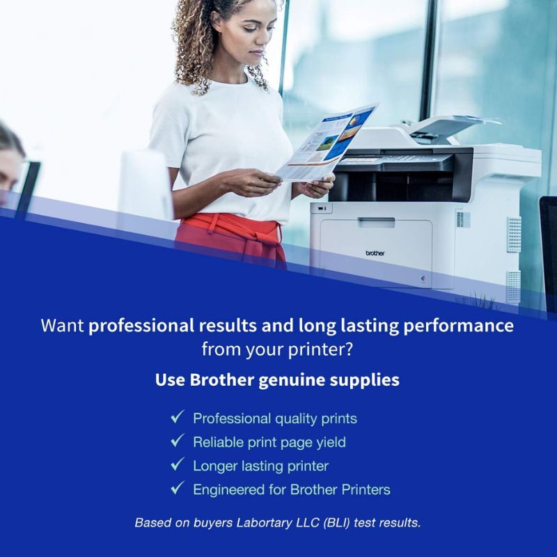 Brother BT5000C Cyan Ink Bottle |48.8 ml |Genuine High-Yield Dye-Based Ink for Brother Ink Tank Printers| 5,000 Pages| Spill-Resistant Design