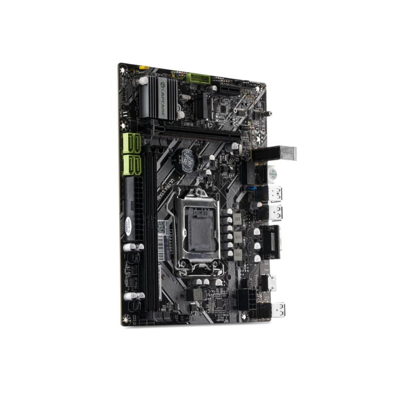 Lapcare H61 Motherboard with NVMe M.2 Slot | LGA 1155 Socket | Supports Intel 2nd & 3rd Gen Core i3/i5/i7 | DDR3 RAM | HDMI & VGA | Micro-ATX