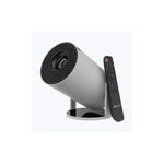 ZEBRONICS PixaPlay 73 Smart LED FHD Projector (ZEB‑QLP 5) – Android 11, Wi-Fi, Bluetooth, Screen Mirroring, Built-in Speaker (Grey + Black)